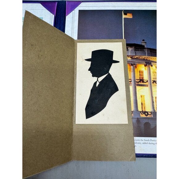 The White House Commemorative Stamp Set In Exclusive Postal Society Folder READ - Picture 14 of 16